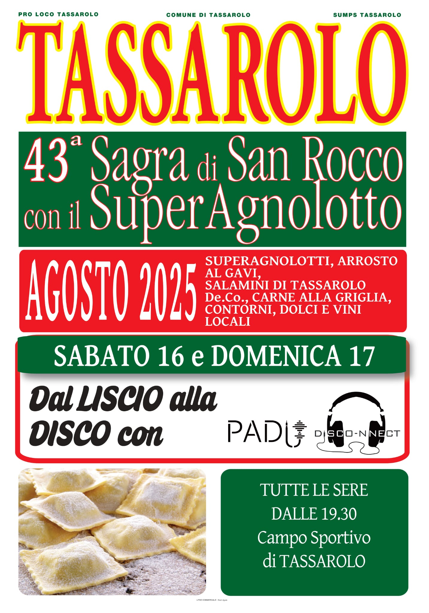 Locandina Sagra S. Rocco