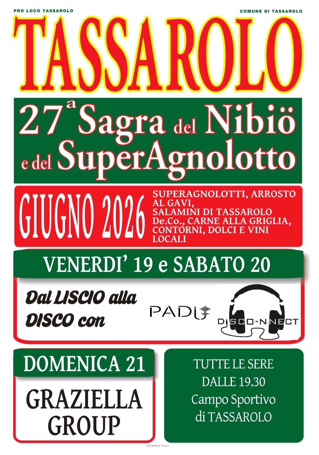 sagra giugno 2026