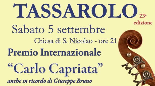 Premio Capriata 2026